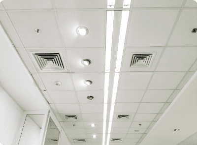 Acoustic Ceiling Installation